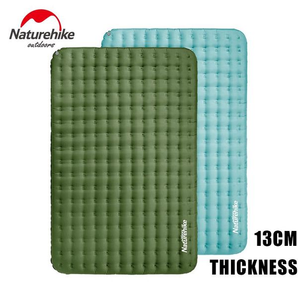 outdoor pads naturehike inflatable sleeping pad wear resistant waterproof double person air mattress for camping hiking 13cmthickness
outdoor pads naturehike inflatable sleeping pad wear resistant waterproof double person air mattress for camping hiking 13cmthickness