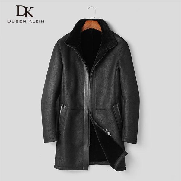 leather men's genuine jacket sheepskin winter warm wool coat black shearling outerwear designer fur e1716 & faux
leather men's genuine jacket sheepskin winter warm wool coat black shearling outerwear designer fur e1716 & faux
