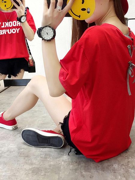 short sleeve t-shirt women 2021 summer white cotton loose korean version of large size a146 women's
short sleeve t-shirt women 2021 summer white cotton loose korean version of large size a146 women's