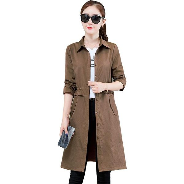 women's trench coats 2021 windbreakerfemale long spring sleeve slim thin women'sleisure single-breasted outwears q4, Tan;black
women's trench coats 2021 windbreakerfemale long spring sleeve slim thin women'sleisure single-breasted outwears q4, Tan;black