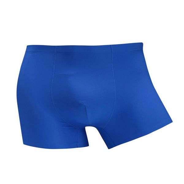 underpants men ice silk seamless boxer u bulge pouch breathable underwear shorts mens comfortable mid-rise panties, Black;white
underpants men ice silk seamless boxer u bulge pouch breathable underwear shorts mens comfortable mid-rise panties, Black;white