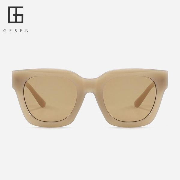 sunglasses gesen 2021 fashion lady oversize square women outdoor traveling style sun glasses lunede sol uv400, White;black
sunglasses gesen 2021 fashion lady oversize square women outdoor traveling style sun glasses lunede sol uv400, White;black