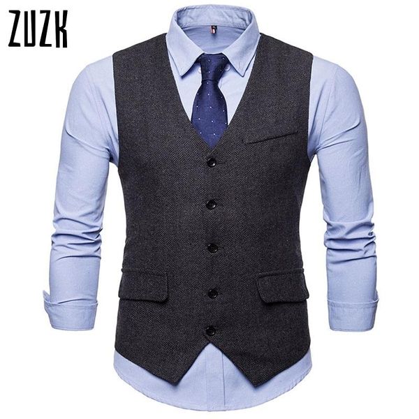 dress vests men herringbone chalecos para hombre suit vest male waistcoat gilet sleeveless formal weeding business men's, Black;white
dress vests men herringbone chalecos para hombre suit vest male waistcoat gilet sleeveless formal weeding business men's, Black;white