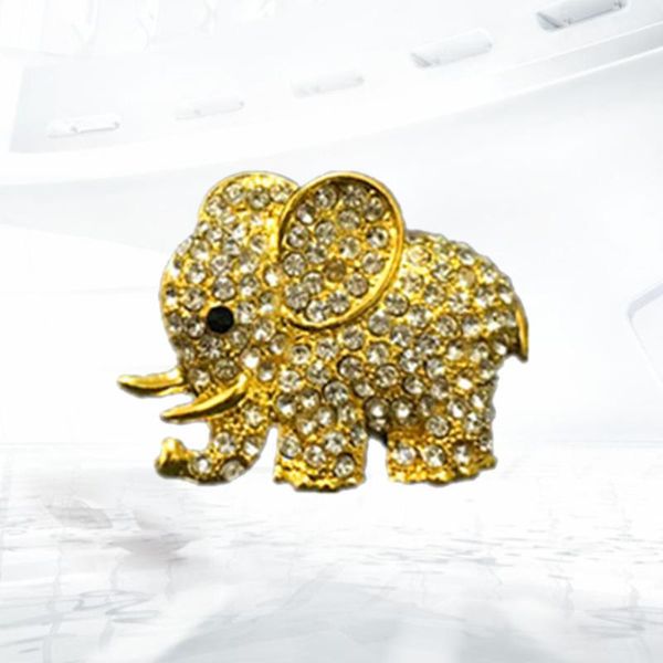 1pc diamond crystal elephant car perfume clip styling air freshener for use (golden)
1pc diamond crystal elephant car perfume clip styling air freshener for use (golden)