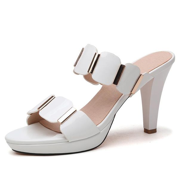 slippers design leisure fashion women mules open toe high heel flip flops slides ladies summer shoes yg-b0332, Black
slippers design leisure fashion women mules open toe high heel flip flops slides ladies summer shoes yg-b0332, Black