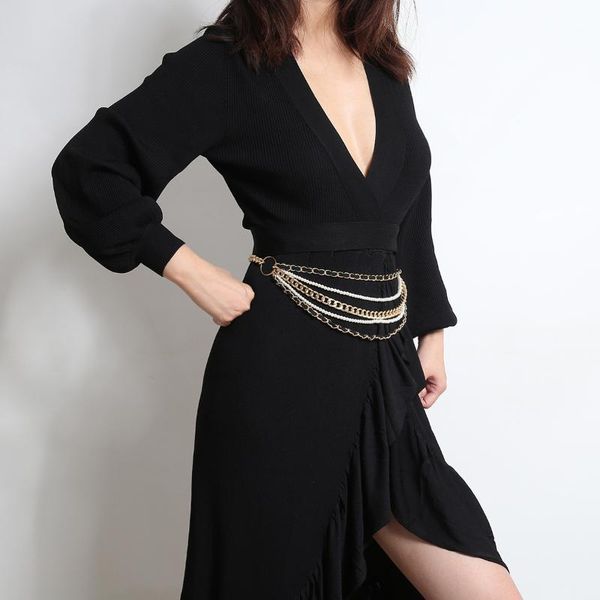 belts designer waist chain handmade tassel body personality retro pearl for women jeans dress ceinture femme, Black;brown
belts designer waist chain handmade tassel body personality retro pearl for women jeans dress ceinture femme, Black;brown