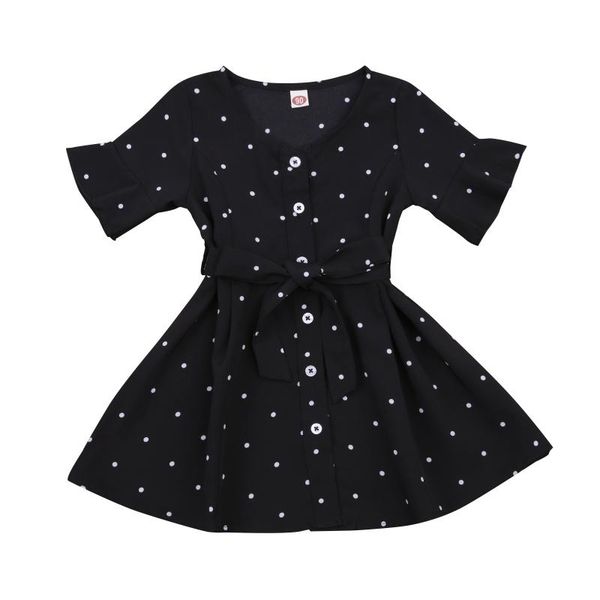 girl's dresses children polka dot print dress with waistband flared short sleeve o-neck high waist sundress for summer, Red;yellow
girl's dresses children polka dot print dress with waistband flared short sleeve o-neck high waist sundress for summer, Red;yellow
