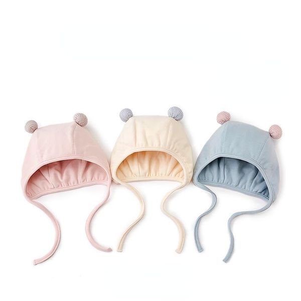caps & hats bear ear protector cap baby cute foetus cotton children's headgear pullovers, Yellow
caps & hats bear ear protector cap baby cute foetus cotton children's headgear pullovers, Yellow