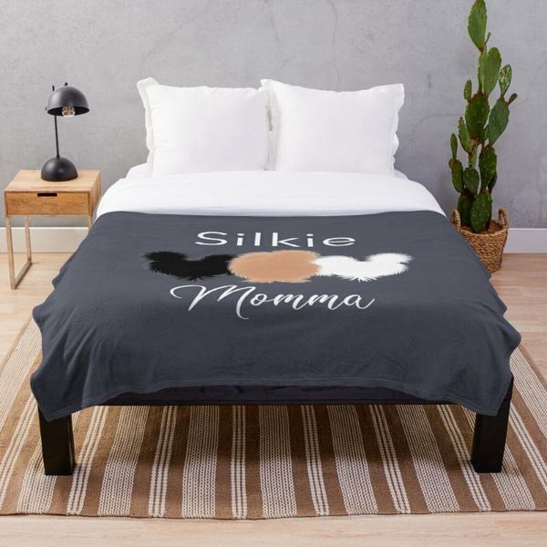 silkie momma black white and buff chickens throw blanket flannel sherpa bedspread bedding sofa picnic fur soft blankets
silkie momma black white and buff chickens throw blanket flannel sherpa bedspread bedding sofa picnic fur soft blankets