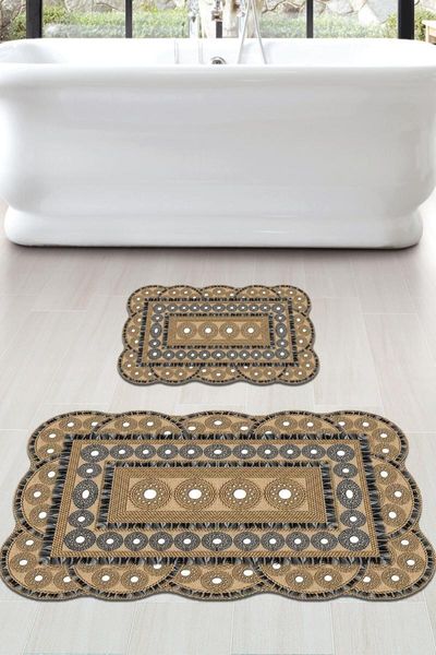 60x90 - 50x60 castle digital bathroom rug laser cut toilet seat set 2 mat tykzb-175 bath mats
60x90 - 50x60 castle digital bathroom rug laser cut toilet seat set 2 mat tykzb-175 bath mats