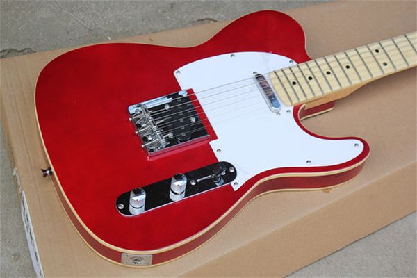 custom telecaster red electric guitar tele cs basswood body dot inlay white pearl pickguard tl rosewood & maple fingerboard
custom telecaster red electric guitar tele cs basswood body dot inlay white pearl pickguard tl rosewood & maple fingerboard