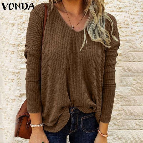 women's blouses & shirts autumn solid pleated blouse vonda women long sleeve vintage bohemian blusas femininas v neck knitted oversize, White
women's blouses & shirts autumn solid pleated blouse vonda women long sleeve vintage bohemian blusas femininas v neck knitted oversize, White
