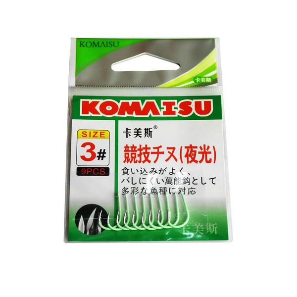 fishing hooks night ocean shore hook glow in dark japan fluorescent quality barbed fishhook 8-9 pieces/bag
fishing hooks night ocean shore hook glow in dark japan fluorescent quality barbed fishhook 8-9 pieces/bag