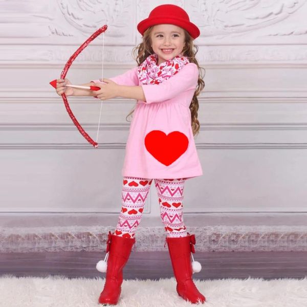 clothing sets toddler kids baby girls long sleeve valentine's heart print dress+pants set girl sportswear clothes, White
clothing sets toddler kids baby girls long sleeve valentine's heart print dress+pants set girl sportswear clothes, White