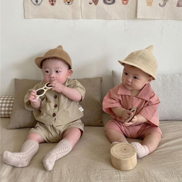 clothing sets 2021 summer 2pcs baby girl clothes set cute navy collar short sleeve cardigan + shorts thin breathable boys, White
clothing sets 2021 summer 2pcs baby girl clothes set cute navy collar short sleeve cardigan + shorts thin breathable boys, White