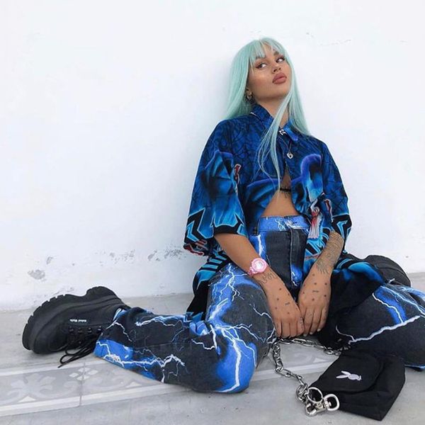 print casual pants women fashion streetwear harem pants high waist joggers wide leg sweatpant lady long trousers 210419, Black;white
print casual pants women fashion streetwear harem pants high waist joggers wide leg sweatpant lady long trousers 210419, Black;white