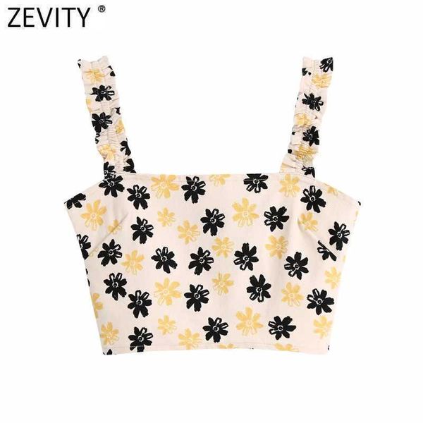 zevity women fashion floral print short sling smock blouse chic lady back elastic shirt roupas femininas summer crop ls9360 210603, White
zevity women fashion floral print short sling smock blouse chic lady back elastic shirt roupas femininas summer crop ls9360 210603, White