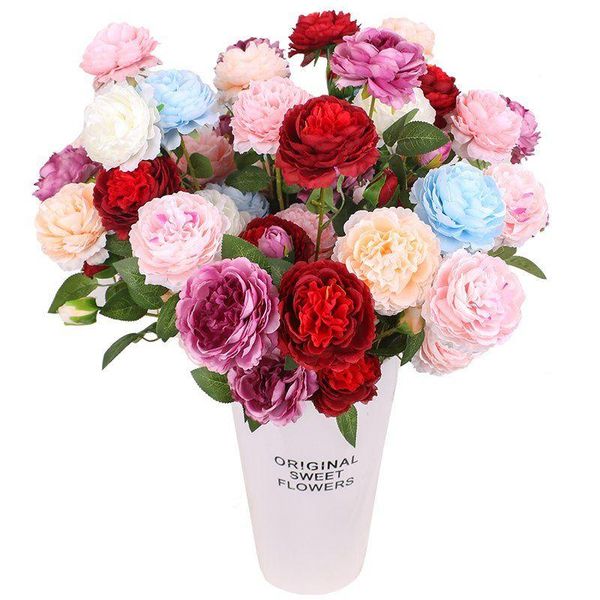 decorative flowers & wreaths fleurs artificielles en soie haute qualite simulation peony flower wedding living room home decor blue plastic
decorative flowers & wreaths fleurs artificielles en soie haute qualite simulation peony flower wedding living room home decor blue plastic