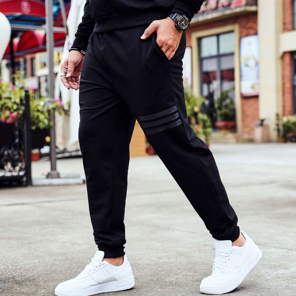 men's pants autumn elastic waist casual plus oversized sports loose fat harem t4hc, Black
men's pants autumn elastic waist casual plus oversized sports loose fat harem t4hc, Black