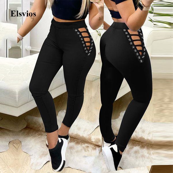 women's pants & capris fashion 2021 spring lady side hollow out skinny pencil autumn casual high waist women sport trousers s, Black;white
women's pants & capris fashion 2021 spring lady side hollow out skinny pencil autumn casual high waist women sport trousers s, Black;white