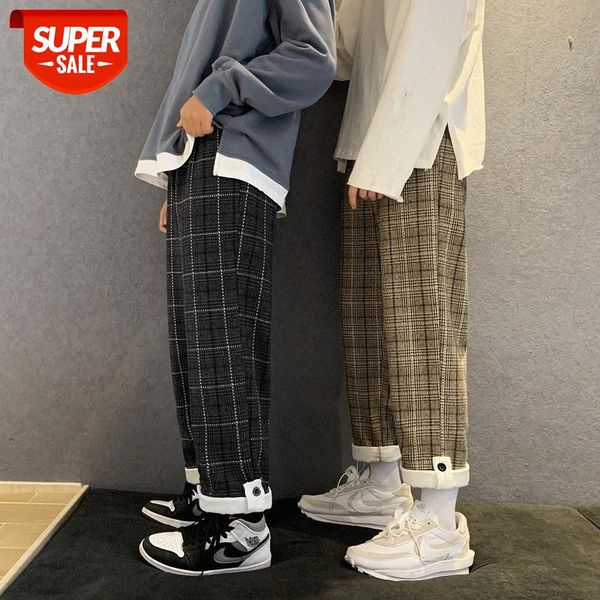 japanese woolen plaid pants male korean style trend student loose and handsome cloth casual suit #oz9p, Black
japanese woolen plaid pants male korean style trend student loose and handsome cloth casual suit #oz9p, Black