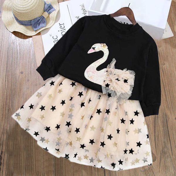 lzh children clothing swan t-shirt+star mesh skirt 2pcs suit outfit winter toddler girls clothes kids tracksuit for girls sets y0918, White
lzh children clothing swan t-shirt+star mesh skirt 2pcs suit outfit winter toddler girls clothes kids tracksuit for girls sets y0918, White