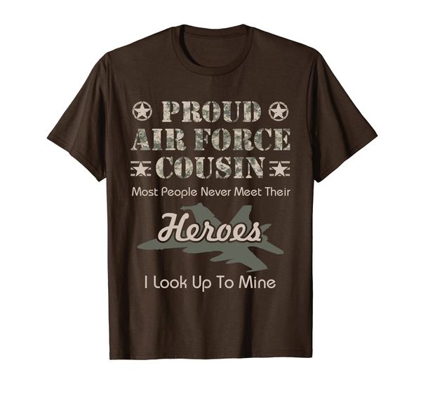 Proud Air Force Cousin T-Shirt, Mainly pictures 
Proud Air Force Cousin T-Shirt, Mainly pictures
