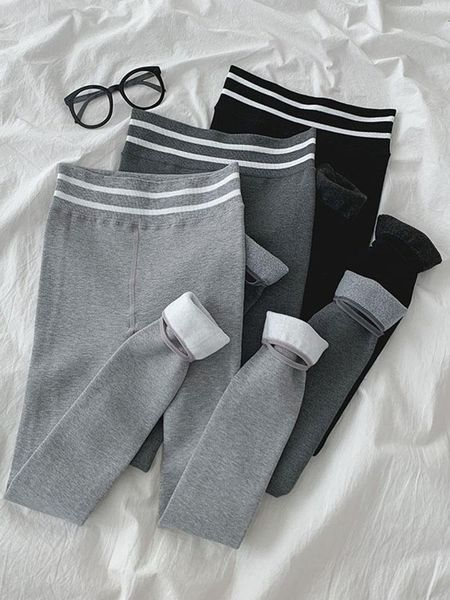 yeeloca spring plush skinny high waist pants female casual elastic trousers korean straight outwear thickened women's & capris, Black;white
yeeloca spring plush skinny high waist pants female casual elastic trousers korean straight outwear thickened women's & capris, Black;white