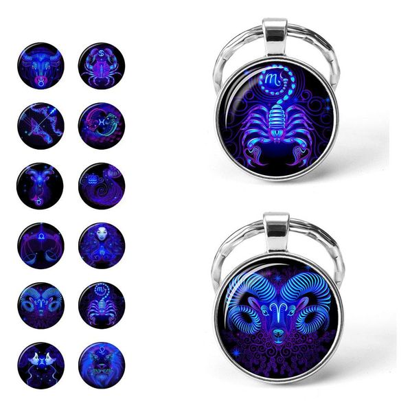 zodiac sign keychain 12 constellation leo virgo libra pendant key chains glass cabochon silver plated pendant key rings, Slivery;golden
zodiac sign keychain 12 constellation leo virgo libra pendant key chains glass cabochon silver plated pendant key rings, Slivery;golden