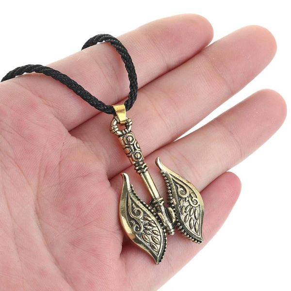 pendant necklaces qiamni vintage handmade viking battle axe rune rope nacklace for women men slavic norse amulet jewelry gift charm male, Silver
pendant necklaces qiamni vintage handmade viking battle axe rune rope nacklace for women men slavic norse amulet jewelry gift charm male, Silver