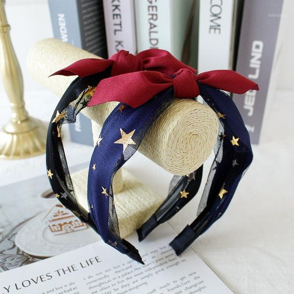 ladies' beautiful net yarn bow hair band, stars embellished face wash hairpin,net lace head cute outer headwear1
ladies' beautiful net yarn bow hair band, stars embellished face wash hairpin,net lace head cute outer headwear1