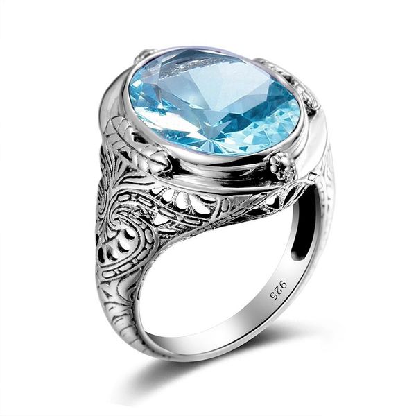 cluster rings szjinao aquamarine for women sky blue 925 sterling silver ring vintage frame flower female big brand fashion jewelry, Golden;silver
cluster rings szjinao aquamarine for women sky blue 925 sterling silver ring vintage frame flower female big brand fashion jewelry, Golden;silver