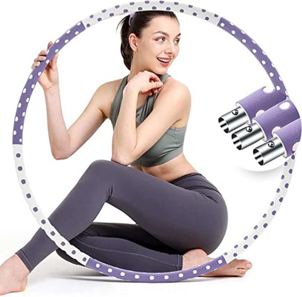 accessories 6 sections detachable fitness exercise hoop for beginners weight loss sports circle stainless steel workout equipment
accessories 6 sections detachable fitness exercise hoop for beginners weight loss sports circle stainless steel workout equipment