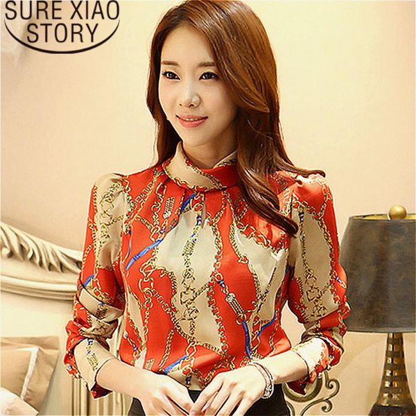 womens and blusas mujer de moda chiffon blouse formal print o-neck office lady women blouses clothing 1817 50 210415, White
womens and blusas mujer de moda chiffon blouse formal print o-neck office lady women blouses clothing 1817 50 210415, White