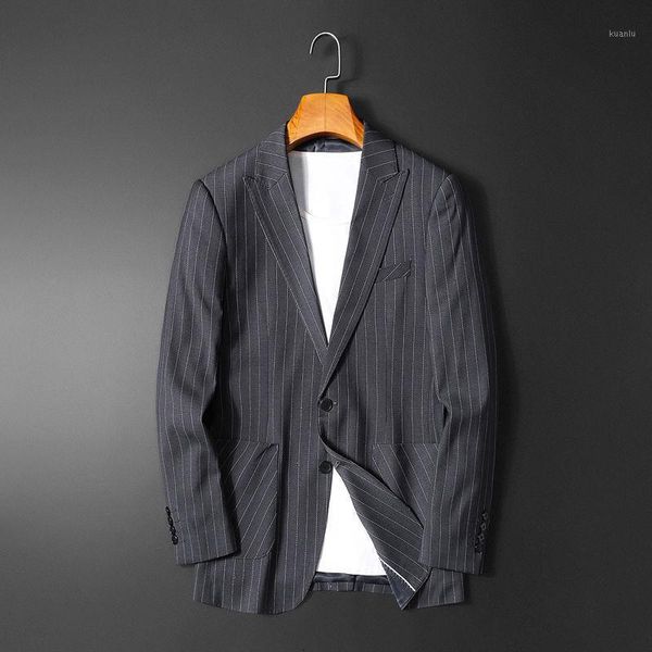slim blazer vintage suit jacket men stylish chaquetas hombre de vestir mens striped men's suits & blazers, White;black
slim blazer vintage suit jacket men stylish chaquetas hombre de vestir mens striped men's suits & blazers, White;black
