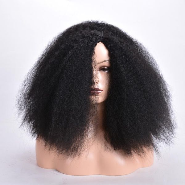 synthetic wigs afro kinky straight for women fluffy brazilian hair woman black soft daily wig
synthetic wigs afro kinky straight for women fluffy brazilian hair woman black soft daily wig