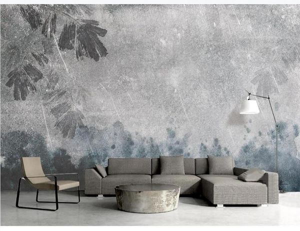 wallpapers xue su custom large-scale murals / retro distressed style watercolor texture ink leaf tv background wall covering
wallpapers xue su custom large-scale murals / retro distressed style watercolor texture ink leaf tv background wall covering