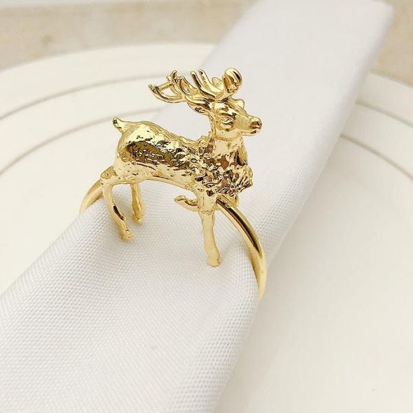 10pcs/lot christmas fawn napkin ring metal buckle suitable for wedding holiday party table decoration rings 
10pcs/lot christmas fawn napkin ring metal buckle suitable for wedding holiday party table decoration rings