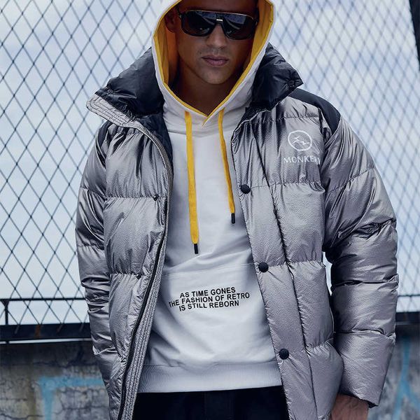 fashion casual cotton jackets men thick warm winter jacket shiny streetwear hooded coats harajuku outwear parkas male clothing 210527, Black
fashion casual cotton jackets men thick warm winter jacket shiny streetwear hooded coats harajuku outwear parkas male clothing 210527, Black