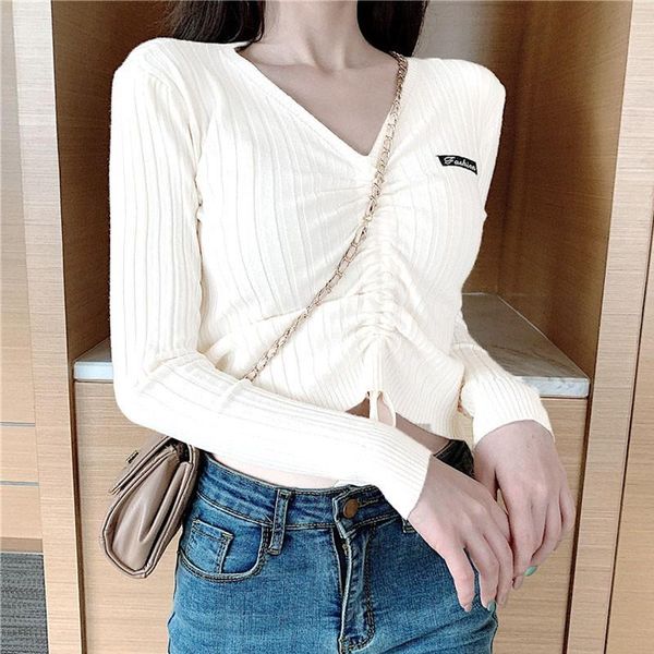 women's sweaters fashion women letter print long sleeves sweater casual v neck knitted pullover slim drop, White;black
women's sweaters fashion women letter print long sleeves sweater casual v neck knitted pullover slim drop, White;black