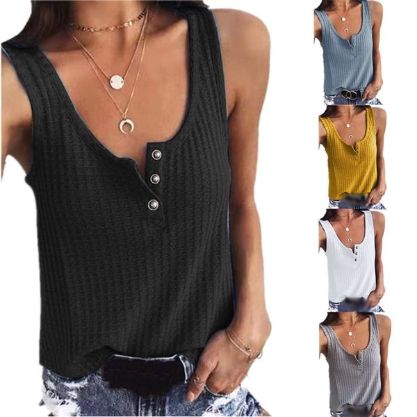 summer u-neck button black plaid sleeveless tank women casual loose cotton ribbed wide strap camisole 210604, White
summer u-neck button black plaid sleeveless tank women casual loose cotton ribbed wide strap camisole 210604, White