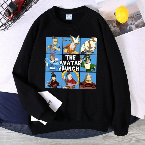 men's hoodies & sweatshirts for man avatar the last airbender print cartoon fleece loose hooded 2021 fashion long sleeve casual pullove, Black
men's hoodies & sweatshirts for man avatar the last airbender print cartoon fleece loose hooded 2021 fashion long sleeve casual pullove, Black