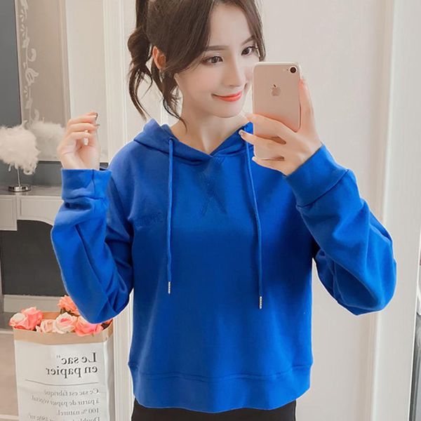 women's hoodies & sweatshirts women 2021 casual long sleeve solid blue gray pullovers female tracksuits moletom feminino 2xl, Black
women's hoodies & sweatshirts women 2021 casual long sleeve solid blue gray pullovers female tracksuits moletom feminino 2xl, Black