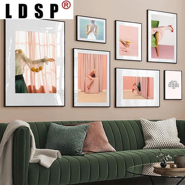 paintings ldsp nordic pink fashion woman canvas painting wall art print poster picture modern living room home decor
paintings ldsp nordic pink fashion woman canvas painting wall art print poster picture modern living room home decor
