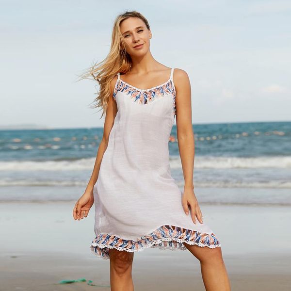 women's swimwear women summer crochet beach dress sundress swimsuit bikini cover ups, White;black
women's swimwear women summer crochet beach dress sundress swimsuit bikini cover ups, White;black