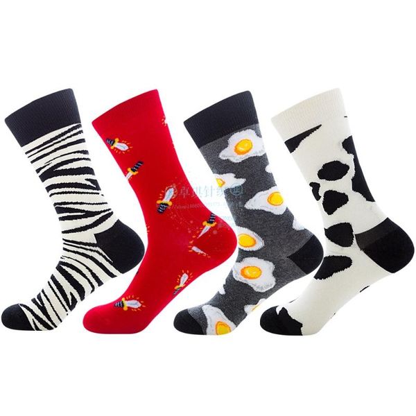 men's socks stylish men women cows printed sock cotton man meias mens calcetines, Black
men's socks stylish men women cows printed sock cotton man meias mens calcetines, Black