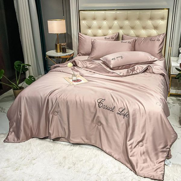 comforters & sets washed ice silk summer sleeping air condition quilt for single double kids comfortable soft feather cotton stuffed q
comforters & sets washed ice silk summer sleeping air condition quilt for single double kids comfortable soft feather cotton stuffed q