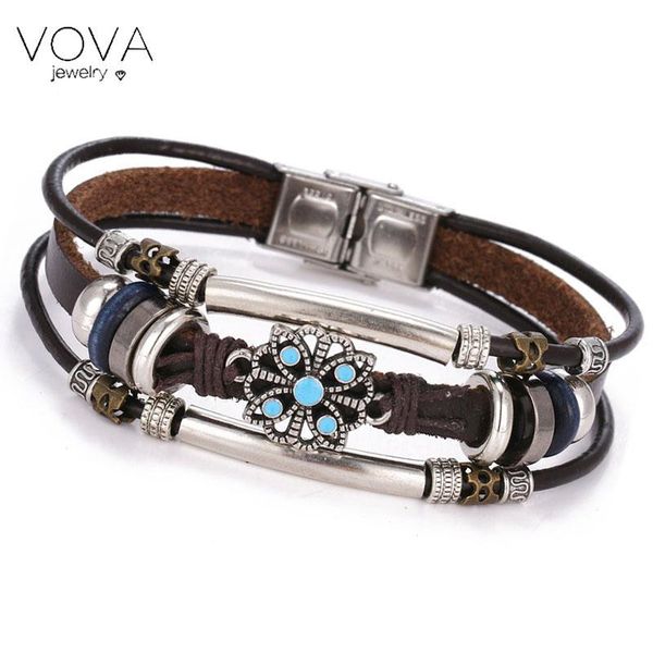 charm bracelets umka fashion men leather bracelet open cuff rope bangles & double wide black brown color vintage punk jewelry, Golden;silver
charm bracelets umka fashion men leather bracelet open cuff rope bangles & double wide black brown color vintage punk jewelry, Golden;silver