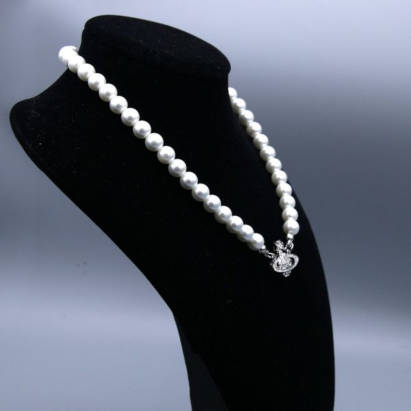 style niche pearl short luxury choker chain for women birthday party jewelry, Silver
style niche pearl short luxury choker chain for women birthday party jewelry, Silver