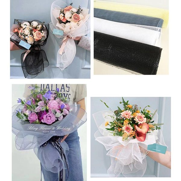 christmas paper packaging decoration gauze grid hard net coarse plain bouquet gift other arts and crafts
christmas paper packaging decoration gauze grid hard net coarse plain bouquet gift other arts and crafts